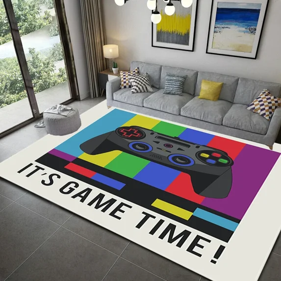 Historic Pattern Carpet Non-slip Area Rug for Living Room Tables Bedroom Sofa Kitchen r Doormat Soft Floor Mat