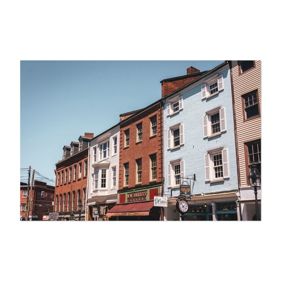 Historic Portsmouth - Portsmouth New Hampshire Photography Unframed Wall Art Print 5 x 7 inches