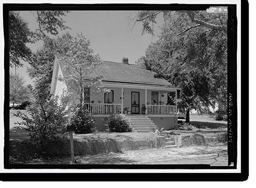 Historic Print, 1002 South First Street (House), 1002 South First