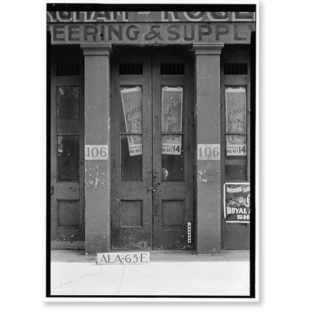 Historic Print, 106 North Water Street Building), Mobile