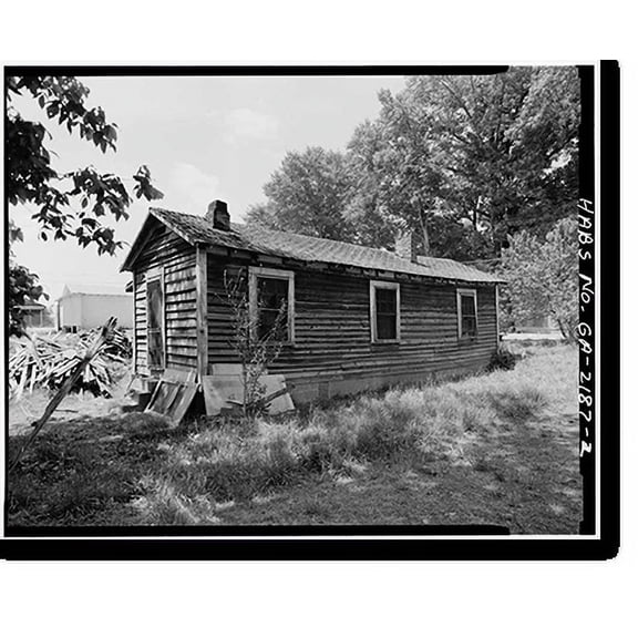 Historic Print, 119 Burr Street (House), La Grange, Troup County, GA - 2, 18" x 24"