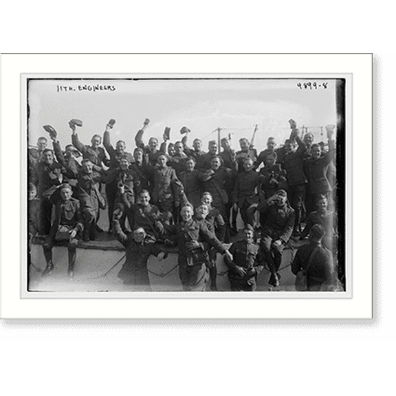 Historic Print, 11th Engineers, 18" x 24"