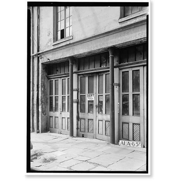 Historic Print, 16 South Water Street Building), Mobile