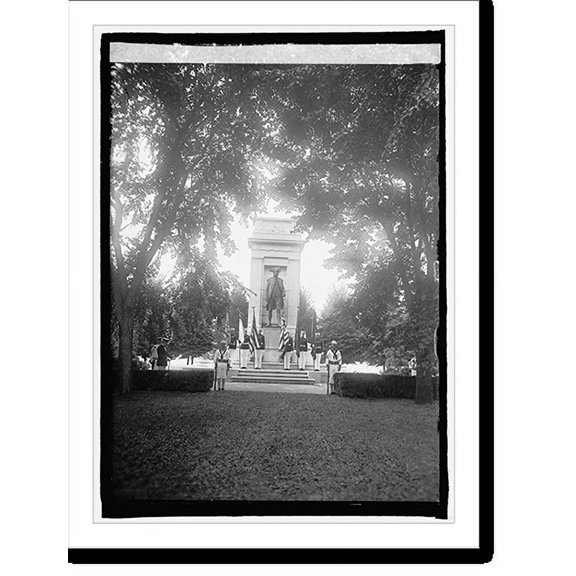 Historic Print, 177th Anniversary birth Jno. Paul Jones, 7/5/24, 16" x 20"