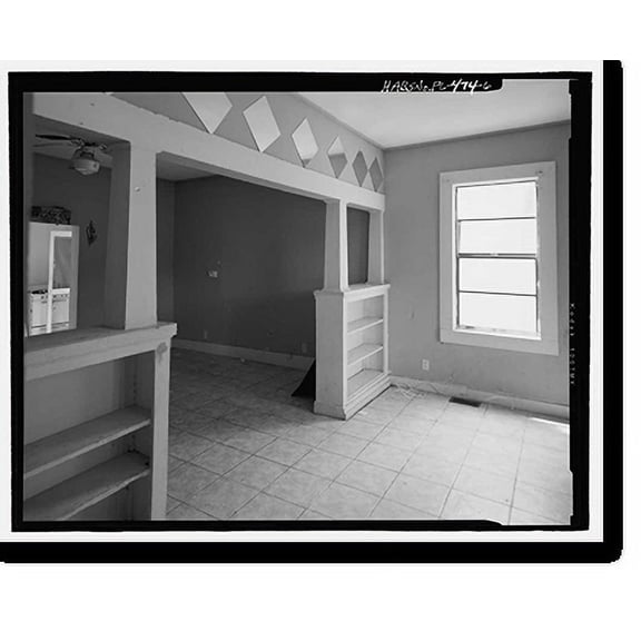Historic Print, 1805 North Central Avenue (House), Tampa, Hillsborough County, FL - 6, 18" x 24"