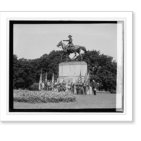 Historic Print, 183rd ann. of birth of Nathaniel Greene, 8/7/25 - 2, 16" x 20"