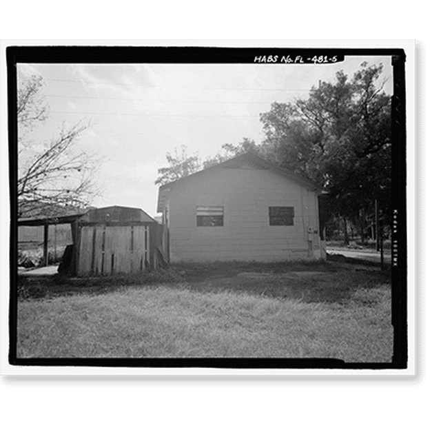 Historic Print, 1903 North Lamar Avenue (House), Tampa, Hillsborough