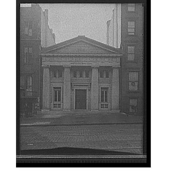 Historic Print, [19th Ward Bank, Thirty-fourth Street Branch, exterior, New York, N.Y.] - 2, 16" x 20"