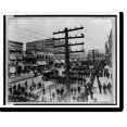 Historic Print, 24th Infantry Leaving Salt Lake City, Utah for