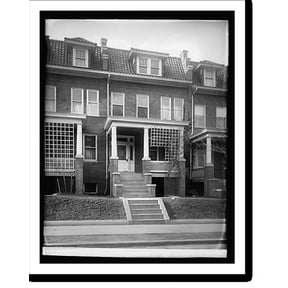 Historic Print, 2722 Ontario Rd., [Washington, D.C.], 16" x 20"