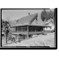 Historic Print, 2934 Bedford Street (House), Placerville, El Dorado County, CA, 16" x 20"