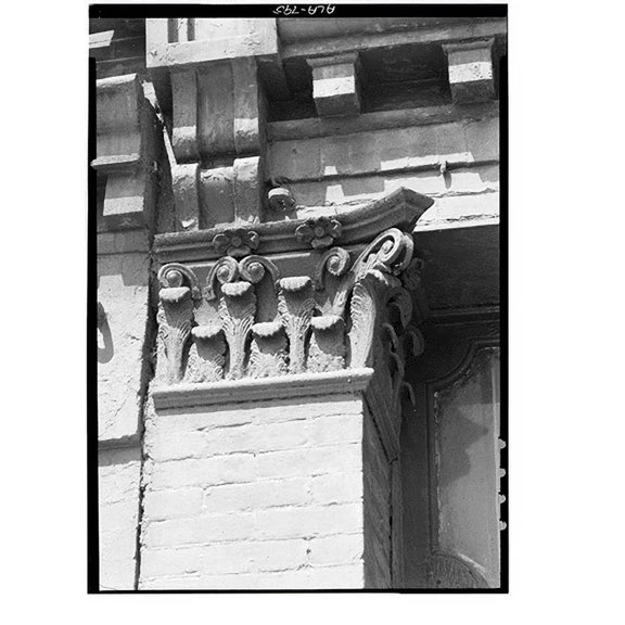 Historic Print, 3 North Water Street (Commercial Building), Mobile, Mobile County, AL - 2, 18" x 24"