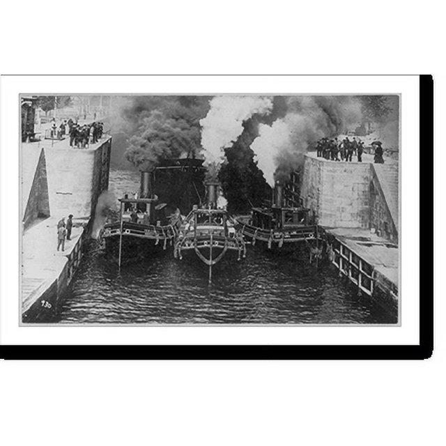 Historic Print, [3 tugboats of the Hursley Tug Line, Mary, Virginia