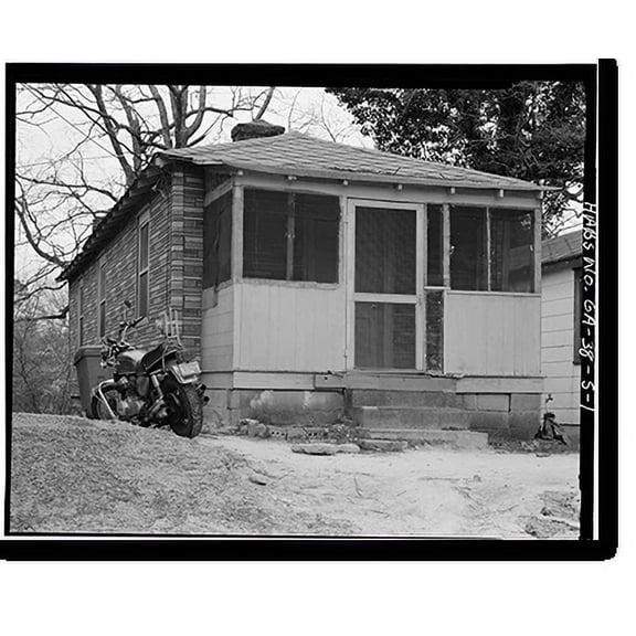 Historic Print, 3355 Oak Valley Road (House), Atlanta, Fulton County, GA, 18" x 24"