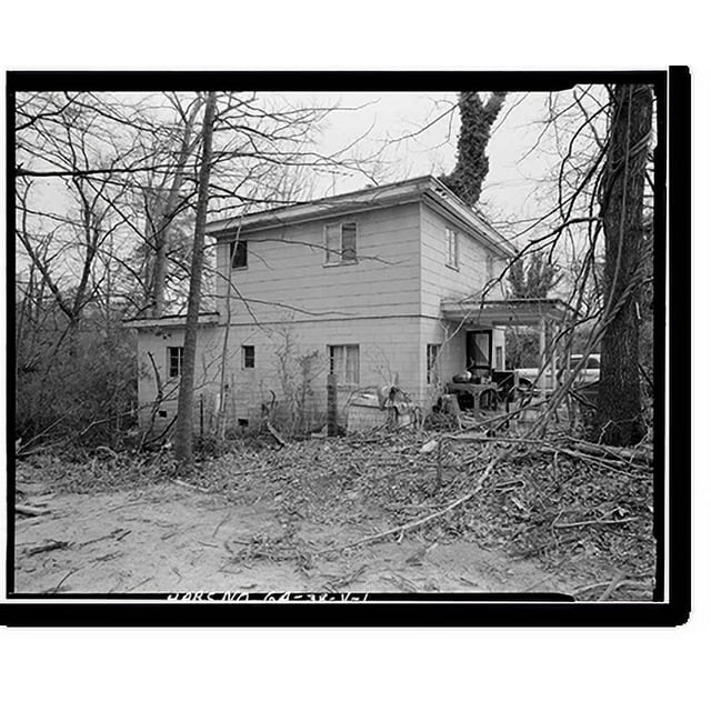 Historic Print, 3371 Oak Valley Road (House), Atlanta, Fulton County