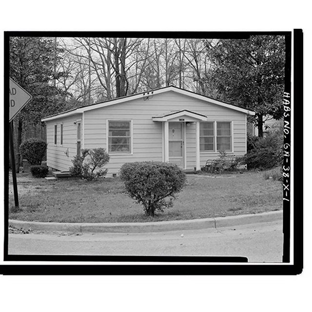 Historic Print, 3383 Oak Valley Road (House), Atlanta, Fulton County