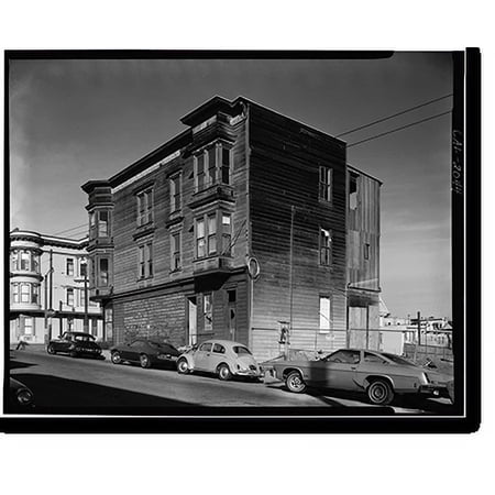 Historic Print, 3397-3399 Sacramento Street (House), San Francisco, San Francisco County, CA - 3, 16" x 20"