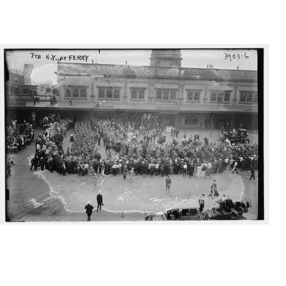 Historic Print, 7th N.Y. at Ferry, 16" x 20"