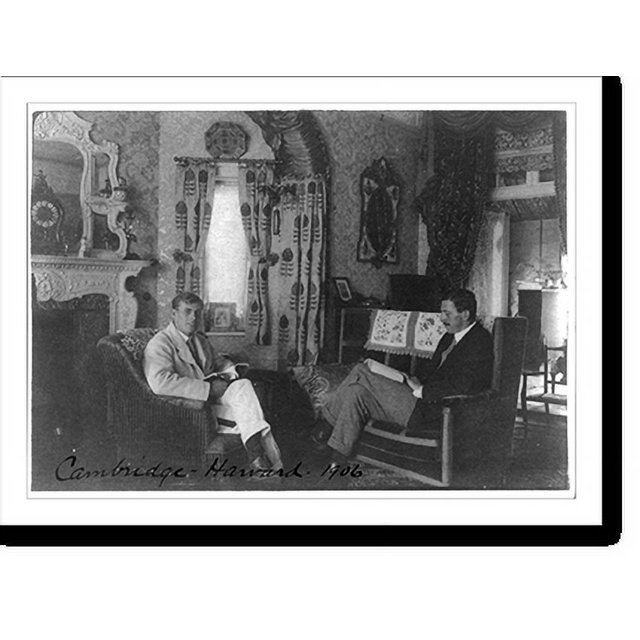 Historic Print, [8oar shell race between Harvard and Cambridge