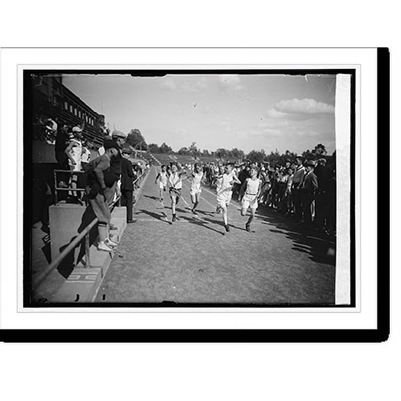 Historic Print, 80lb. 60 yd. dash, Central High School, 9/6/24, 16" x 20"