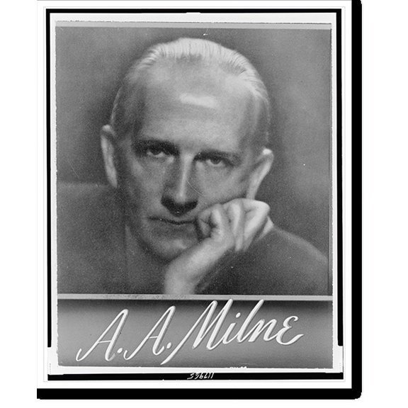 Historic Print, A.A. Milne, 16" x 20"