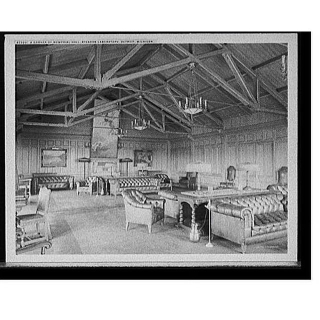 Historic Print, A Corner of Memorial Hall, [Frederick] Stearns