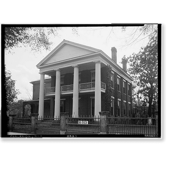 Historic Print, A. T. Mabry House, 629 Tremont Street, Selma, Dallas County, AL, 16" x 20"
