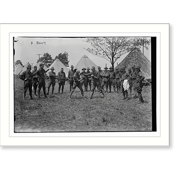 Historic Print, A bout, 16" x 20"