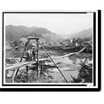 Historic Print, [A foot bridge on the Cumberland River, Wilhoit, Harlan