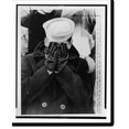 Historic Print, A sailor puts his hands to his eyes and weeps openly