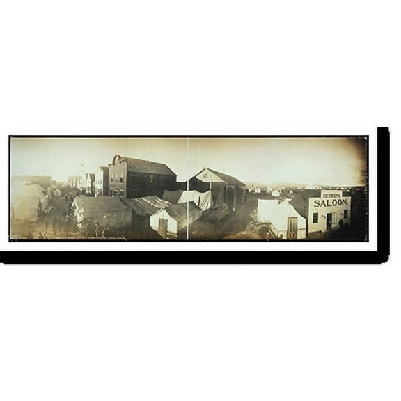 Historic Print, AK Nome City 1899 PHOTO, Width 7" x Length 36"