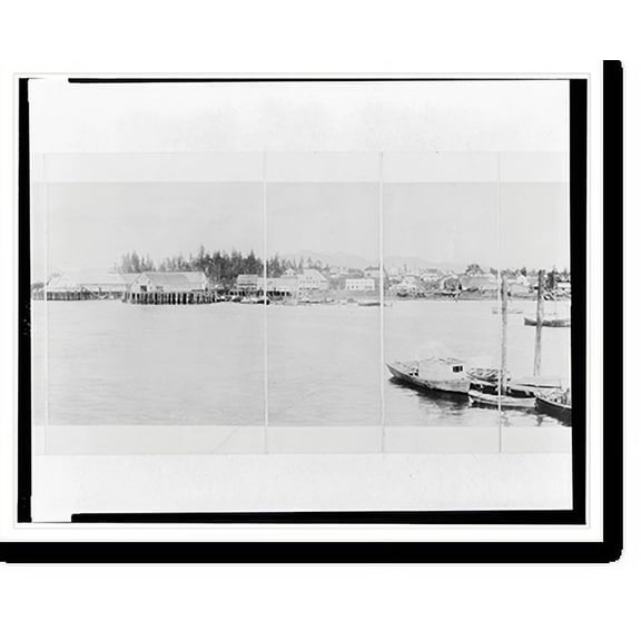 Historic Print, AK Petersburg 1915 PHOTO, Width 11" x Length 49"