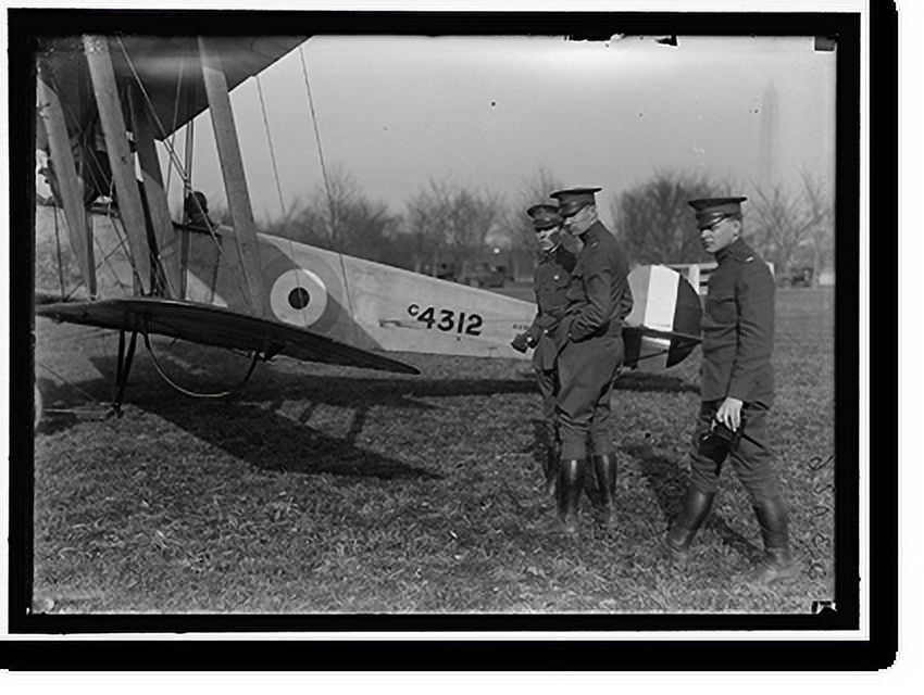 Historic Print, ALLIED AIRCRAFT. DEMONSTRATION AT POLO GROUNDS. COL ...