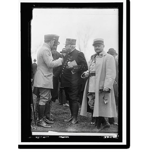 Historic Print, ALLIED COMMISSION TO U.S. - 3, 18" x 24"