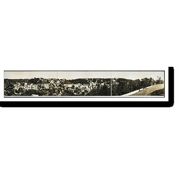 Historic Print, AR Eureka Springs 1916 PHOTO, Width 11" x Length 49"