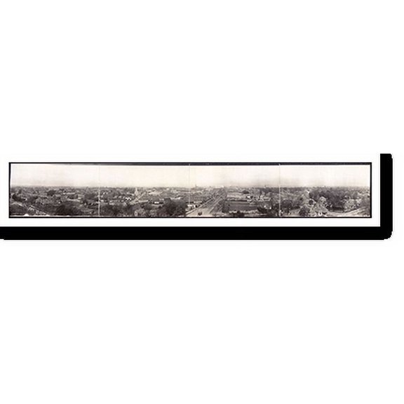 Historic Print, AR Fort Smith 1910 PHOTO, Width 11" x Length 49"