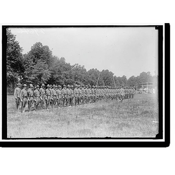 Historic Print, ARMY, U.S. COLONIAL RIFLES; UNIT, 16" x 20"