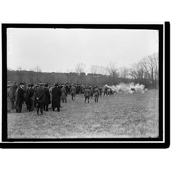Historic Print, ARMY, U.S. MACHINE GUN TESTS - 6, 16" x 20"