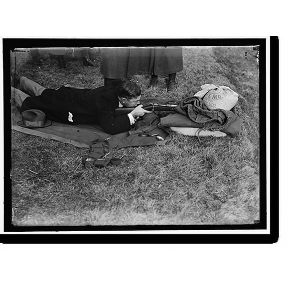 Historic Print, ARMY, U.S. RIFLE TESTS, 18" x 24"