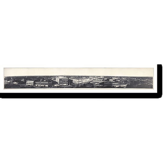 Historic Print, AZ Phoenix 1908 PHOTO, Width 11" x Length 49"