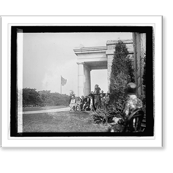 Historic Print, Abbey Mausoleum - 2, 16" x 20"