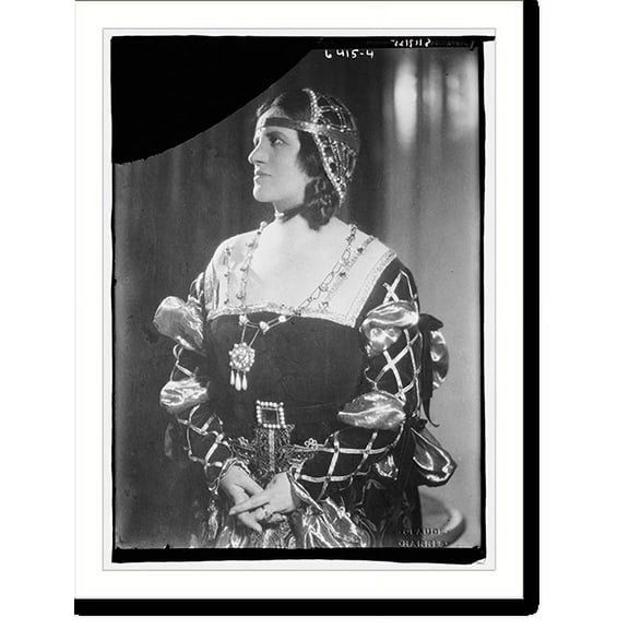 Historic Print, Actress, 18" x 24"
