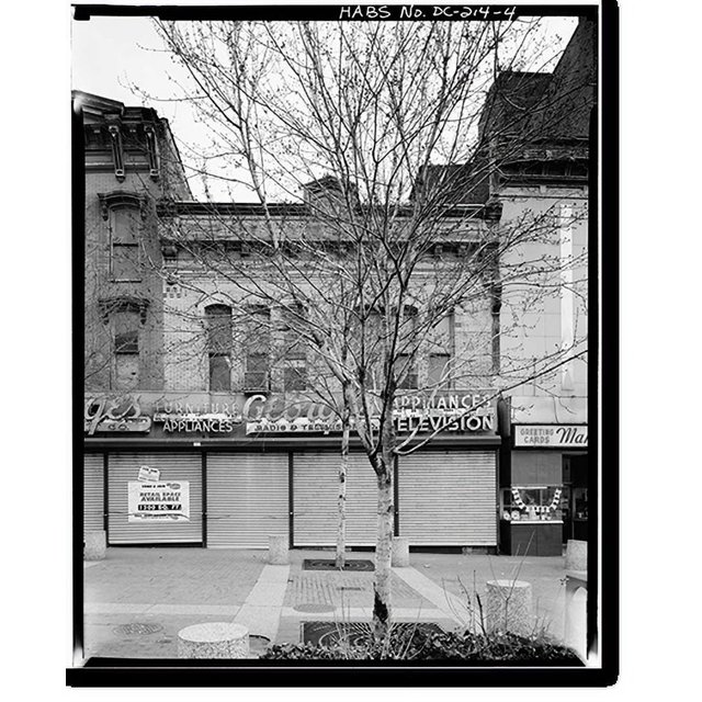 Historic Print, Adams Building, 816 F Street, Northwest, Washington