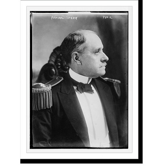 Historic Print, Admiral Sperry, 18" x 24"