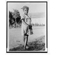 Historic Print, [African American child singer for singing games