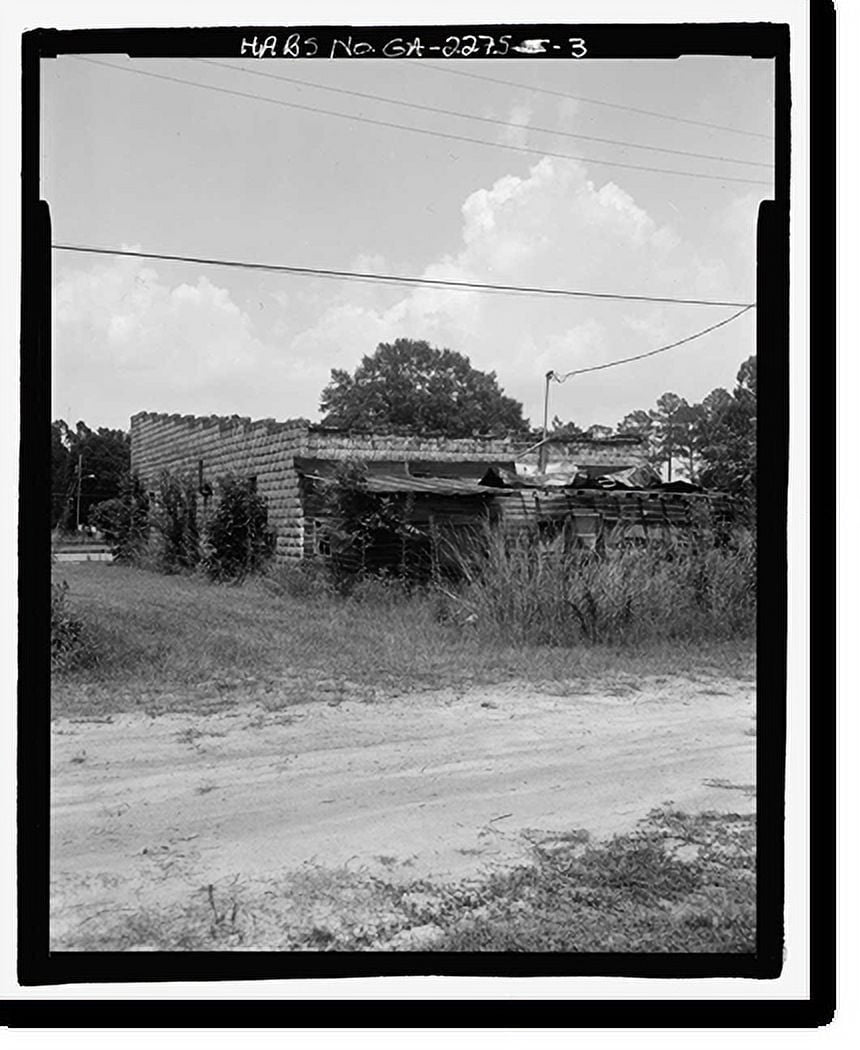 Historic Print, AhlDeanHires Building, U.S. Highway 341, 130 feet
