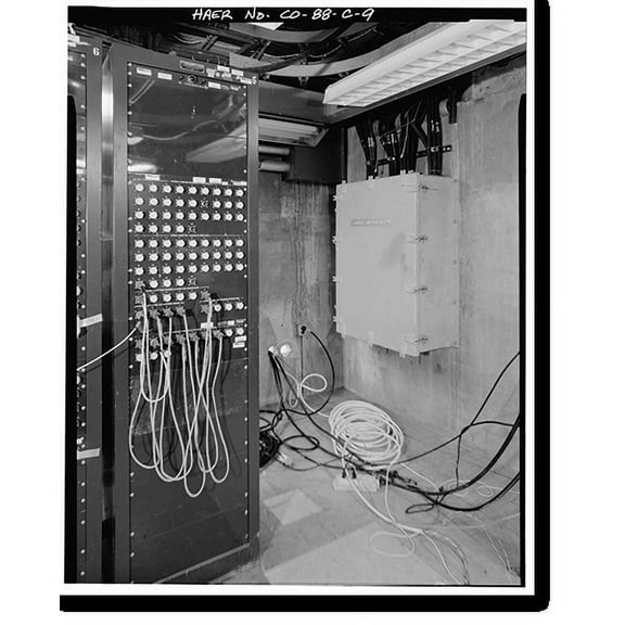 Historic Print, Air Force Plant PJKS, Systems Integration Laboratory, Signal Transfer Building, Waterton Canyon Road & Colorado Highway 121, Lakewood vicinity, Jefferson County, CO - 9, 16" x 20"