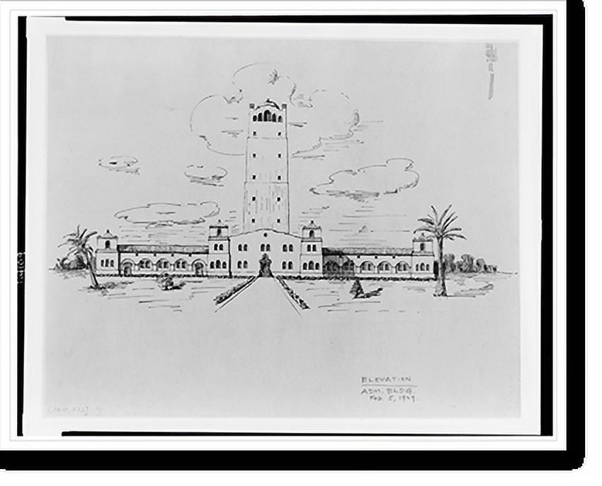 Historic Print, [Air base, training facility and academy (Air Corps ...