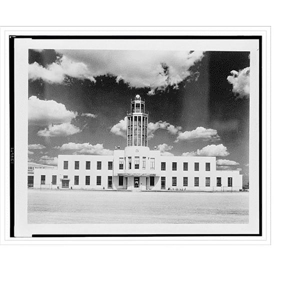 Historic Print, Airport administration building, Fort Worth, Texas, 16" x 20"