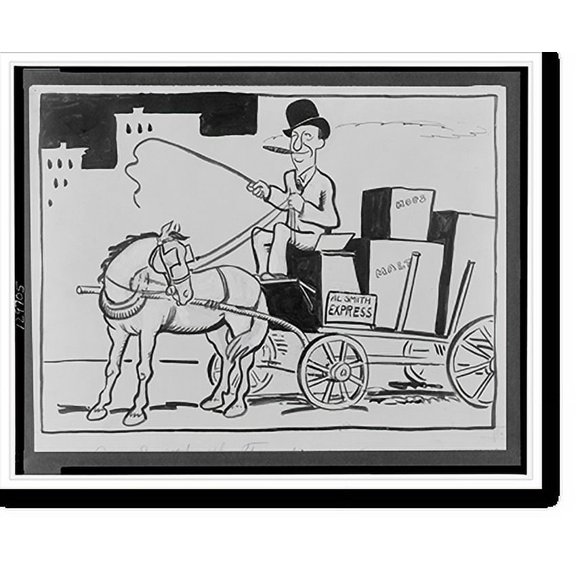 Historic Print, Al Smith express, 18" x 24"